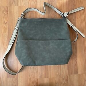 Elegant Olive Green Shoulder Bag